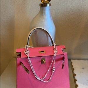 Hermes  HSS Pink with Craie and Brushed Ghw